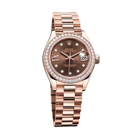 women's rolex watch rose gold|female rolex oyster perpetual datejust.